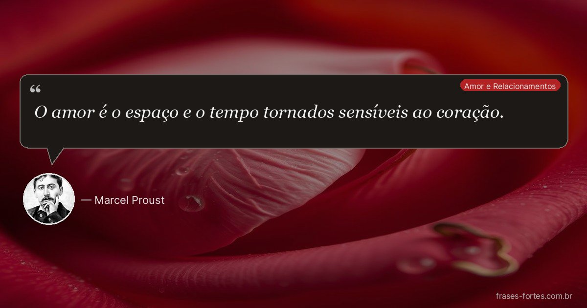 Frase de Marcel Proust