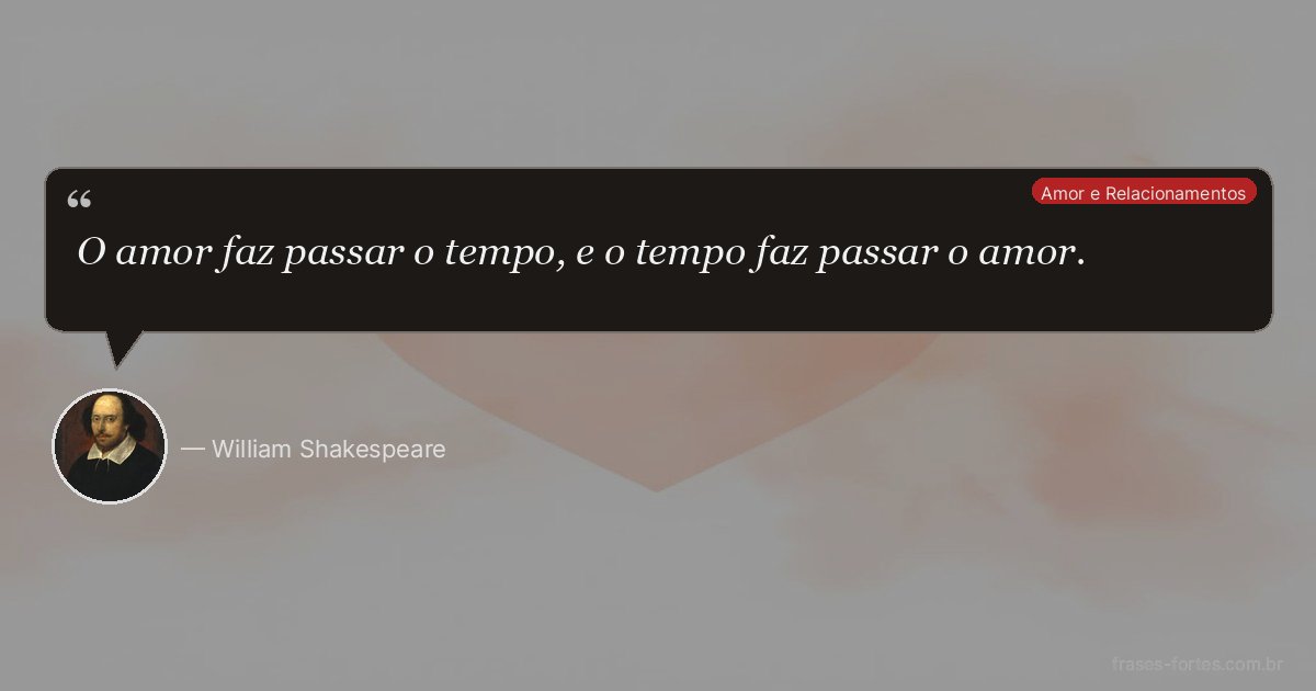 Frase de William Shakespeare