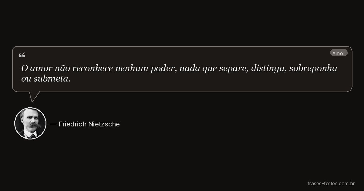 Frase de Friedrich Nietzsche