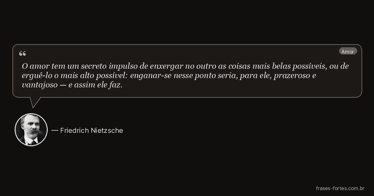 Frase de Friedrich Nietzsche