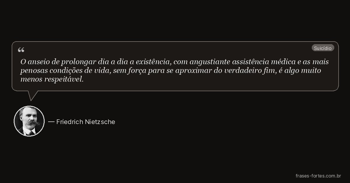 Frase de Friedrich Nietzsche