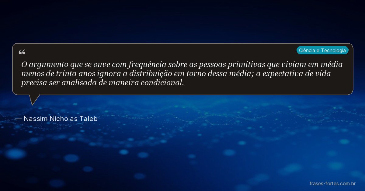 Frase de Nassim Nicholas Taleb