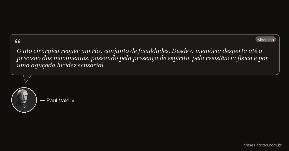 Frase de Paul Valéry