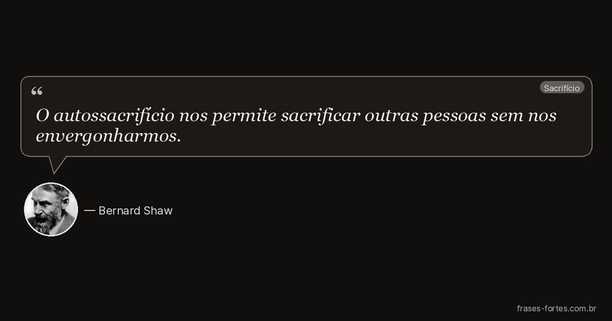 Frase de Bernard Shaw