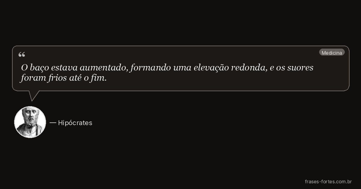 Frase de Hipócrates