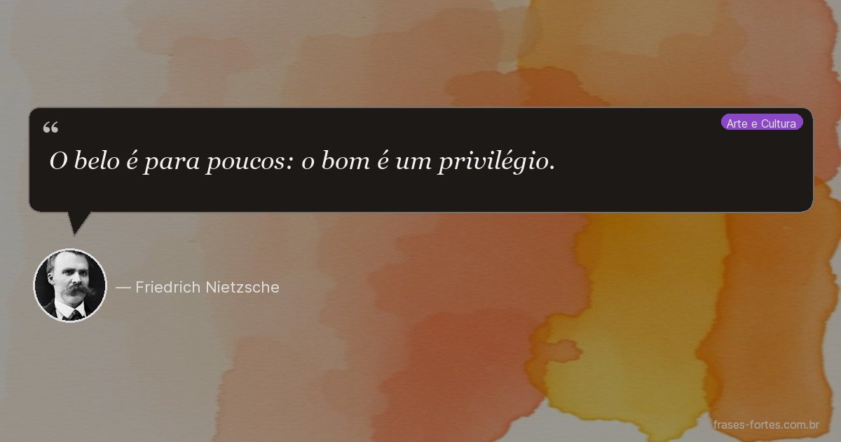 Frase de Friedrich Nietzsche