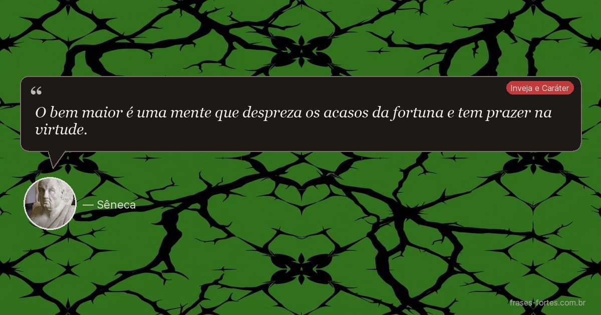 Frase de Sêneca