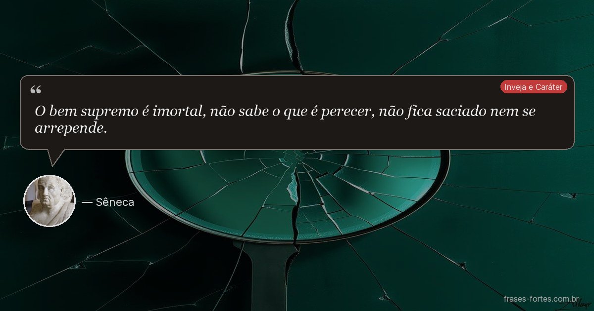 Frase de Sêneca