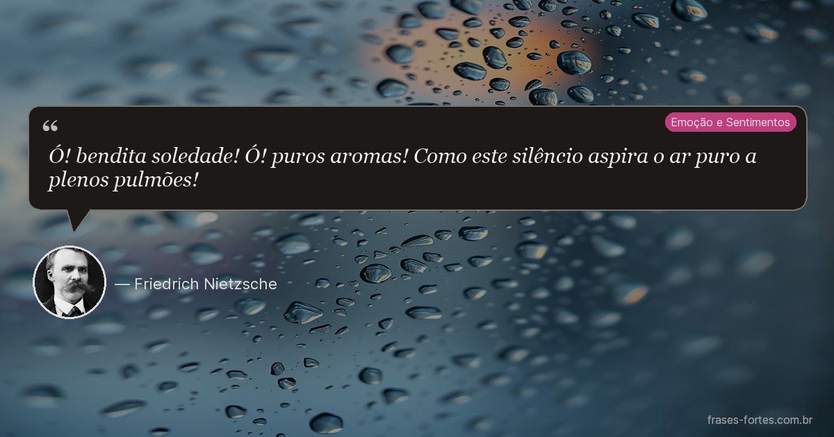 Frase de Friedrich Nietzsche