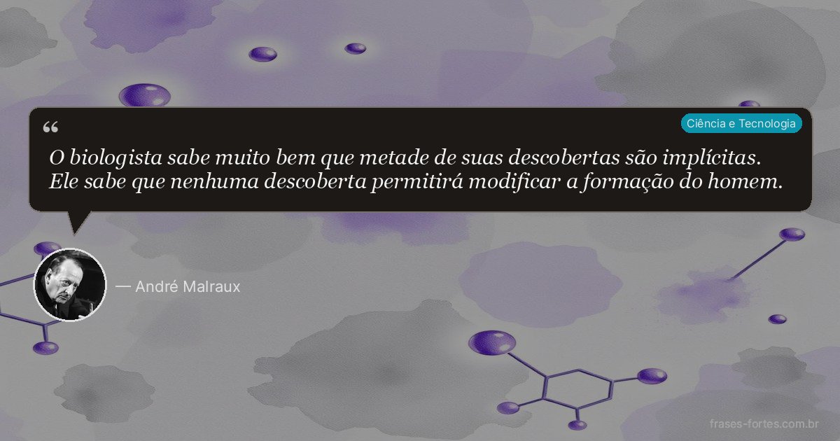 Frase de André Malraux