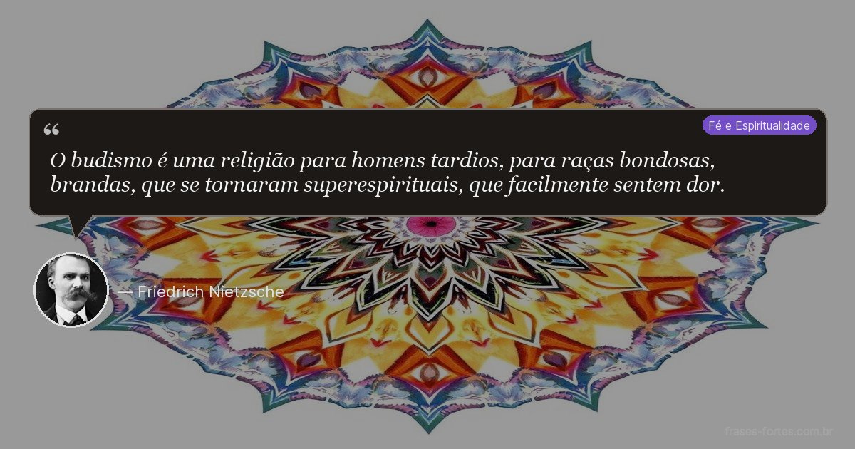 Frase de Friedrich Nietzsche