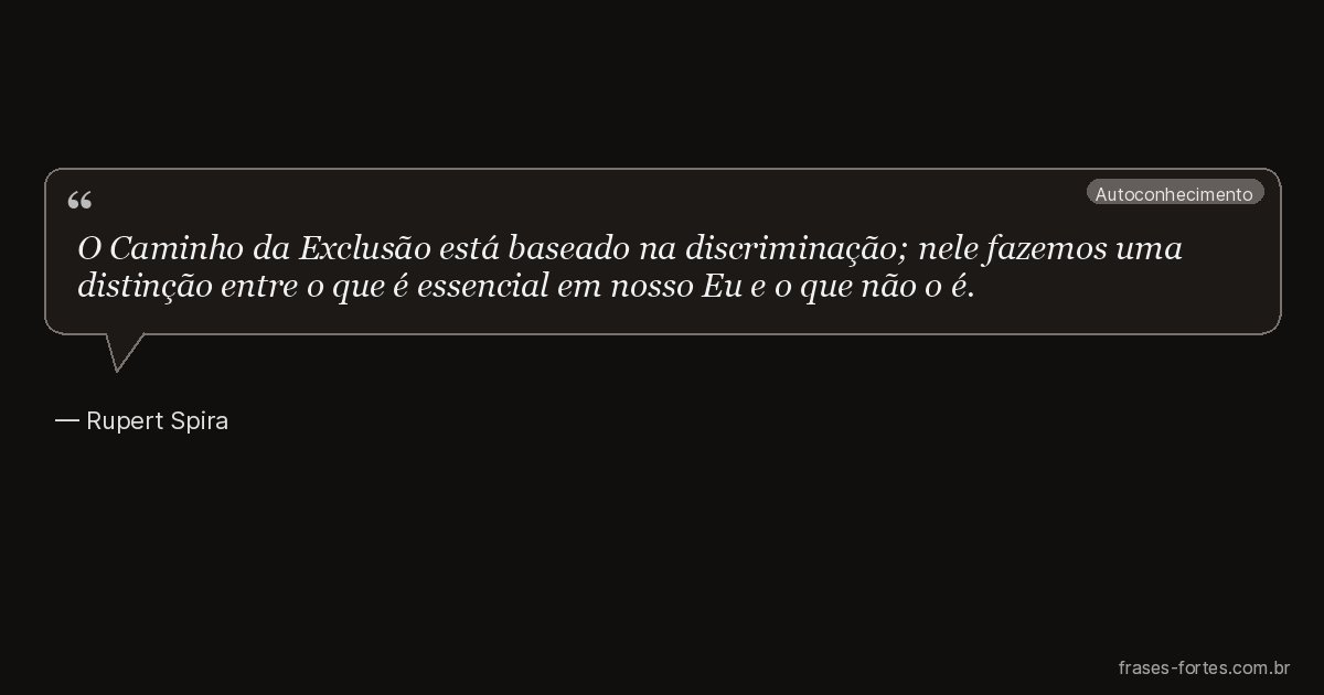Frase de Rupert Spira