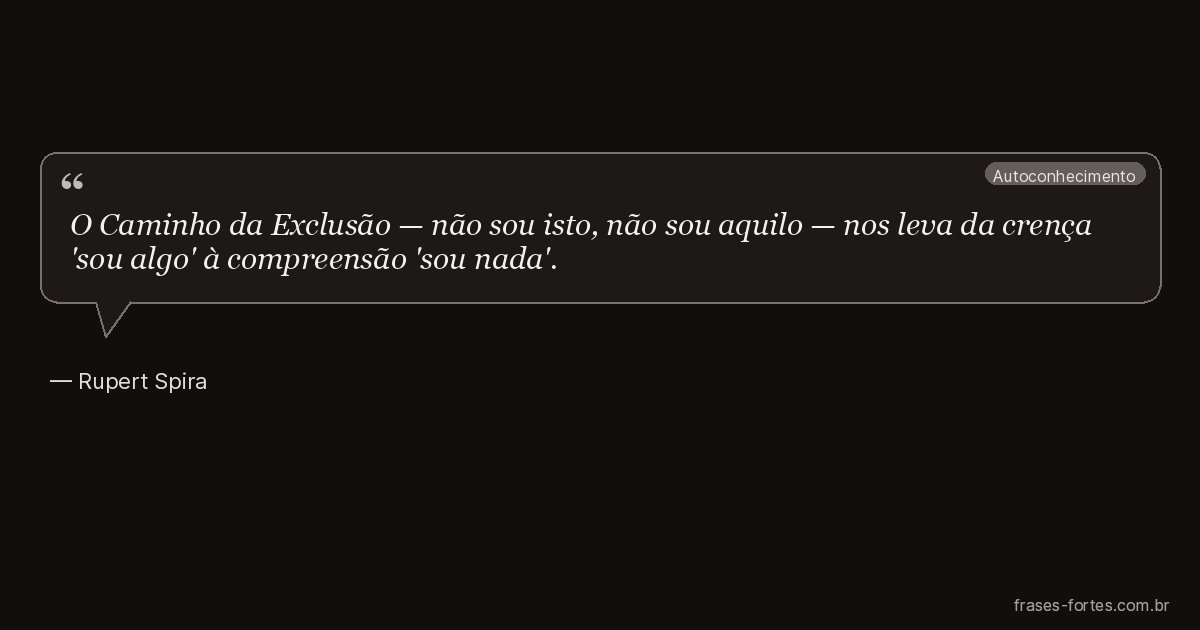 Frase de Rupert Spira
