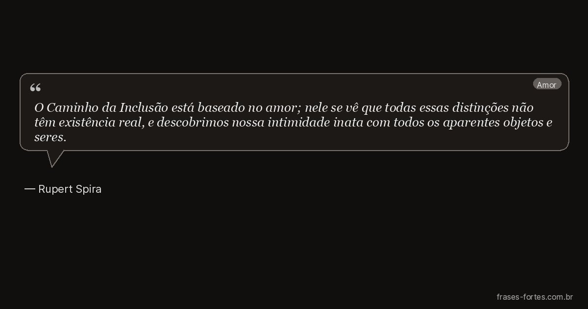 Frase de Rupert Spira