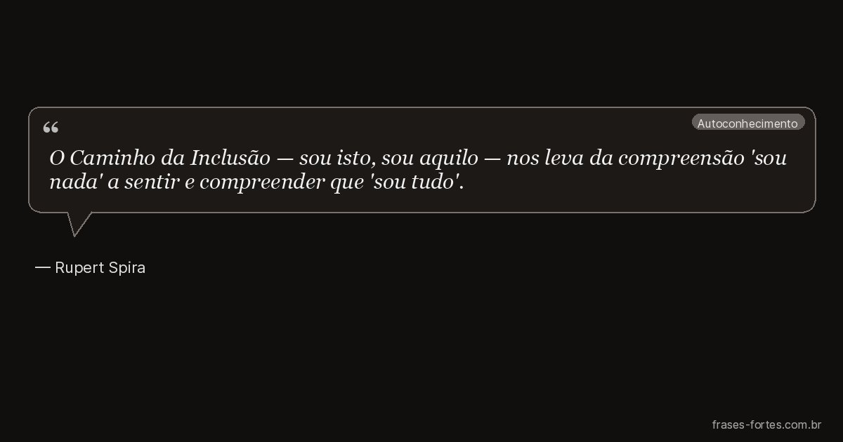 Frase de Rupert Spira