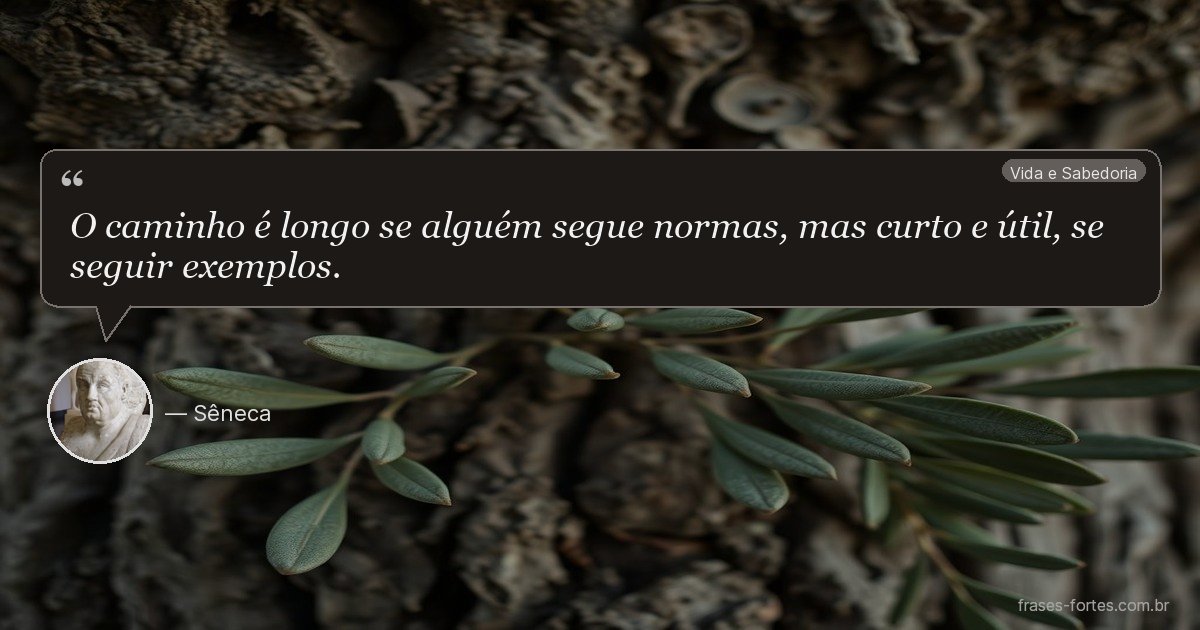 Frase de Sêneca