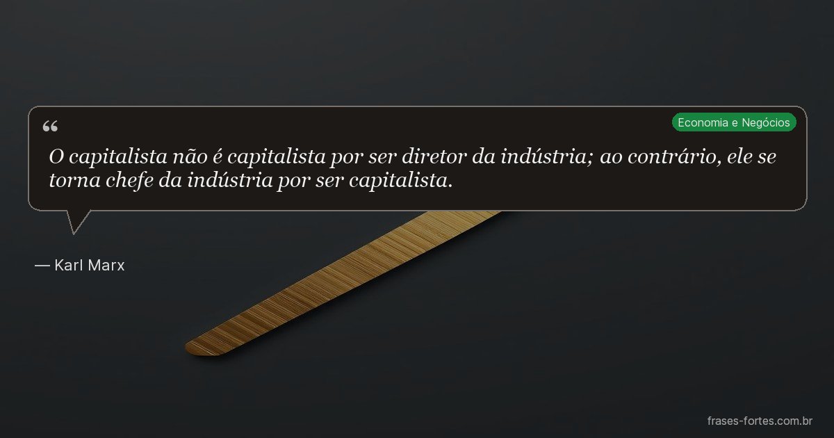 Frase de Karl Marx