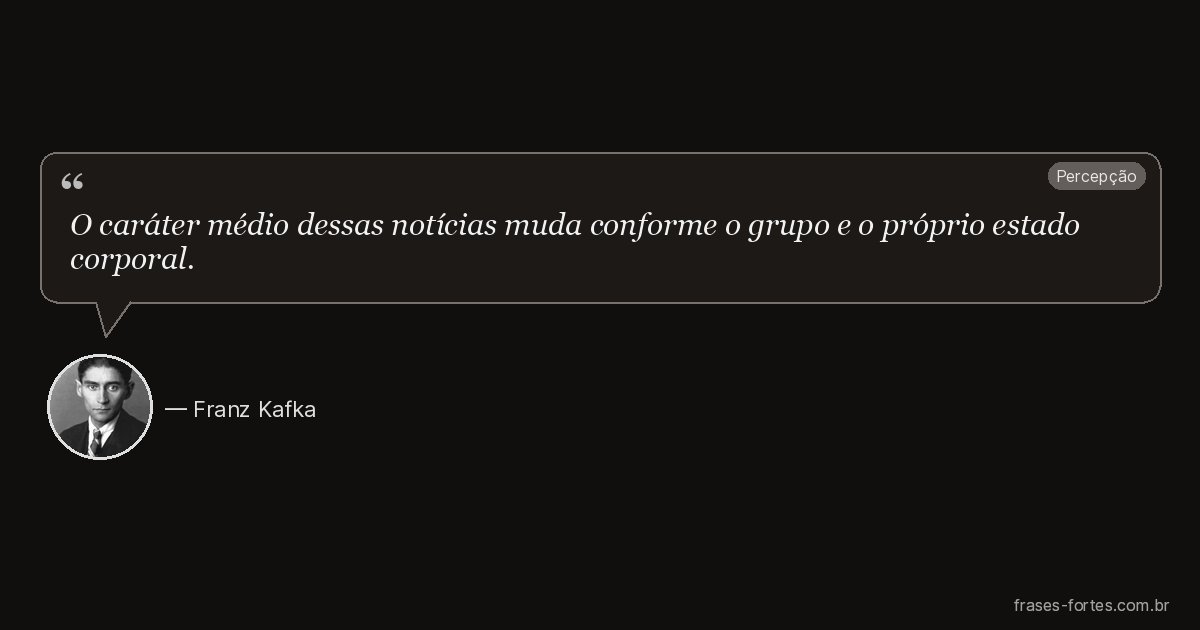 Frase de Franz Kafka