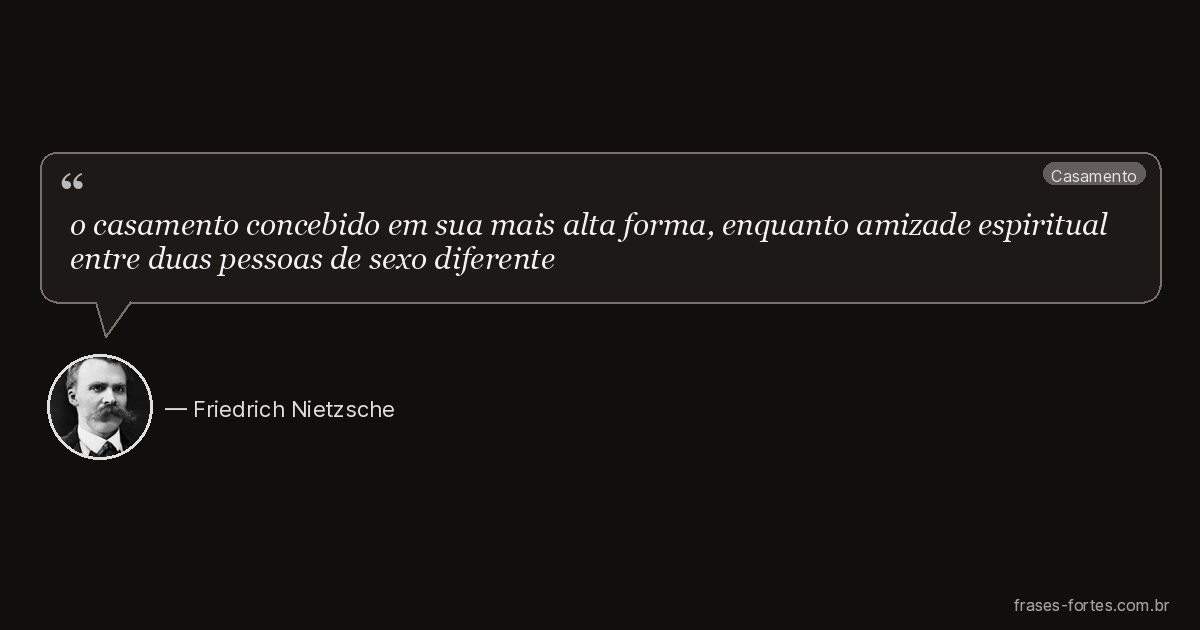 Frase de Friedrich Nietzsche