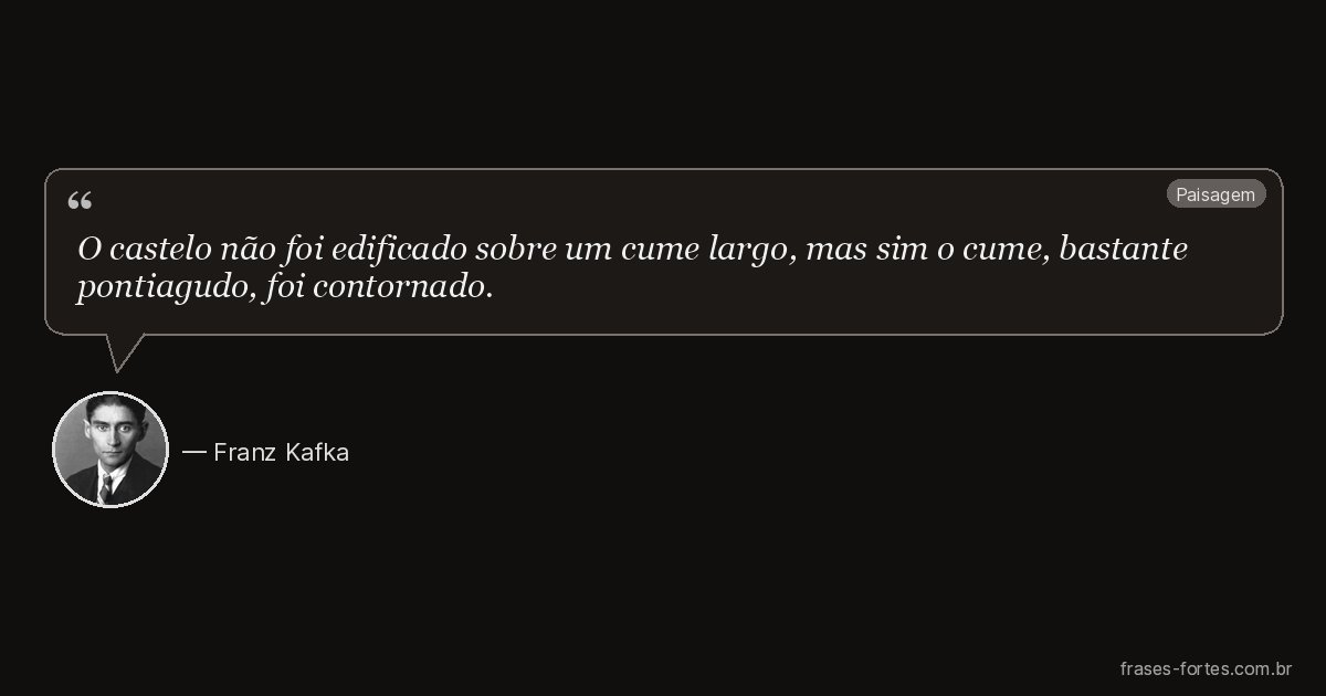 Frase de Franz Kafka
