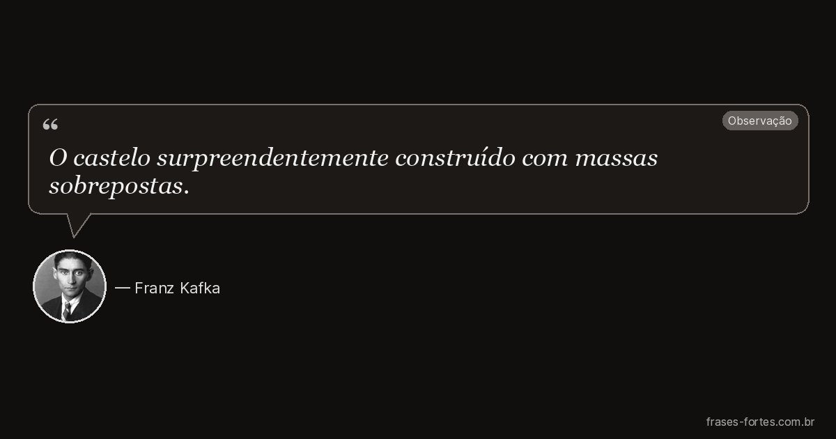 Frase de Franz Kafka