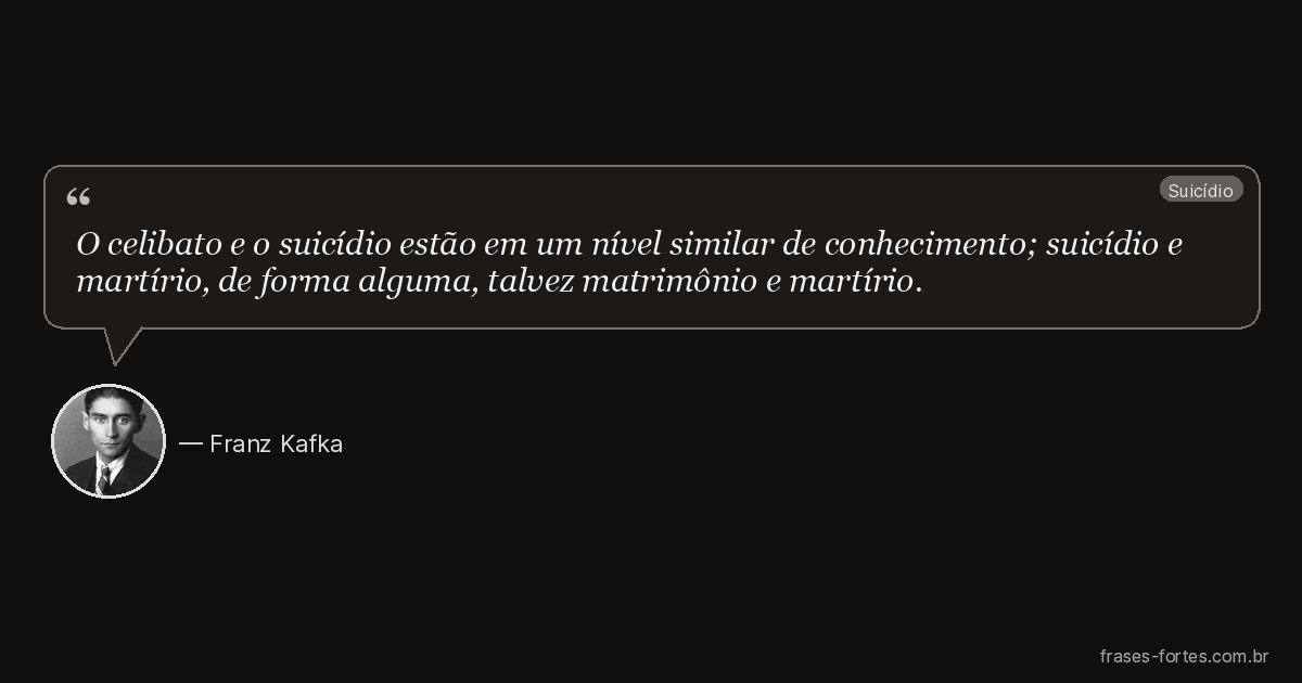 Frase de Franz Kafka