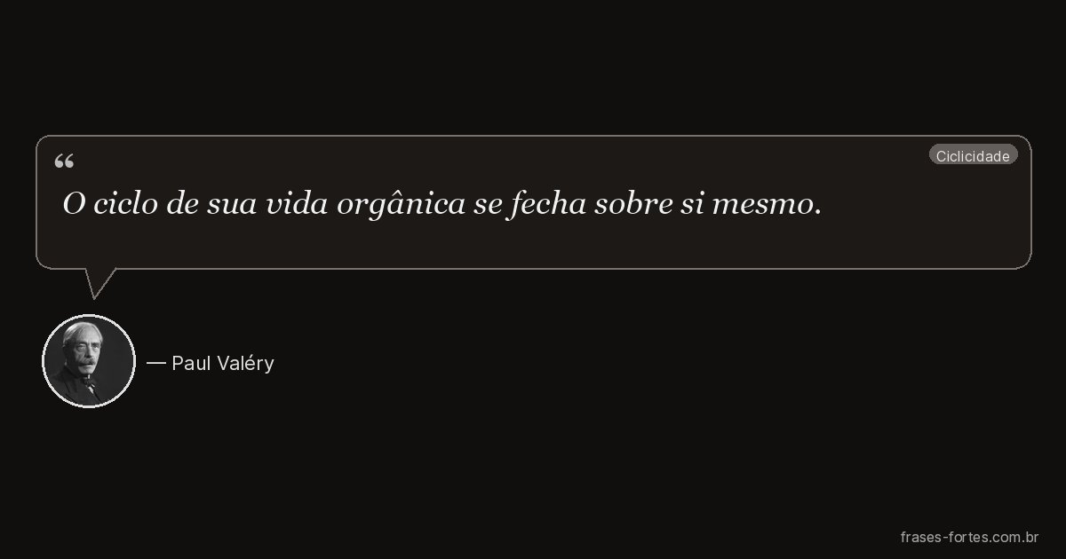 Frase de Paul Valéry