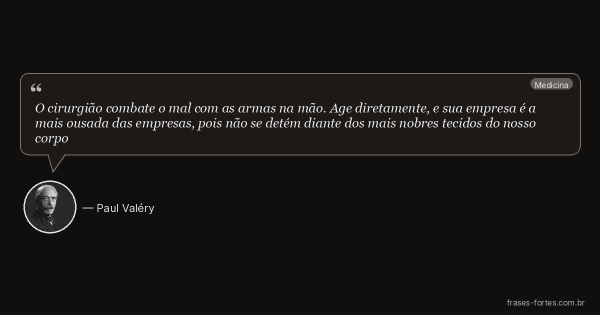Frase de Paul Valéry