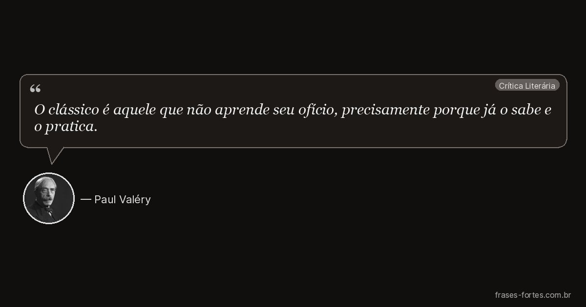 Frase de Paul Valéry