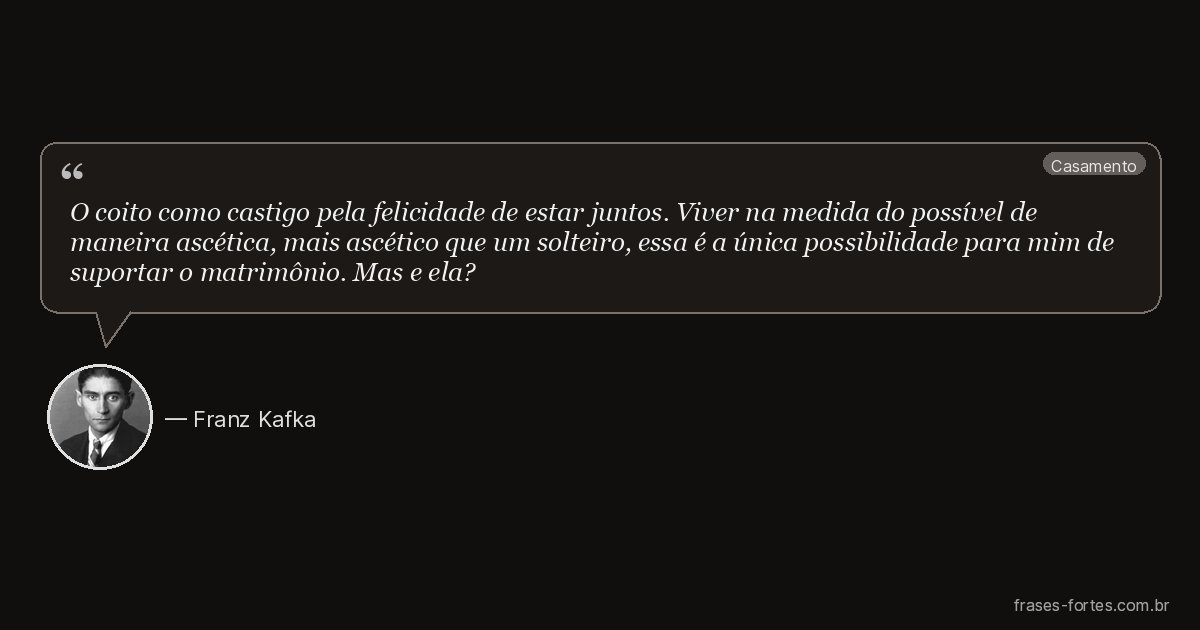 Frase de Franz Kafka
