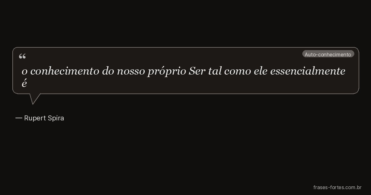 Frase de Rupert Spira