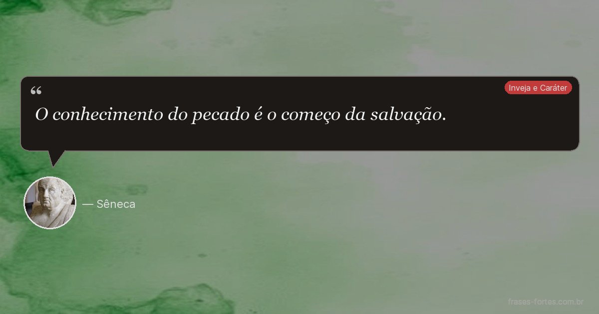 Frase de Sêneca