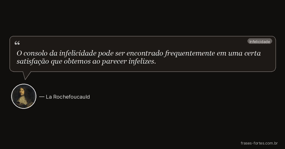 Frase de La Rochefoucauld