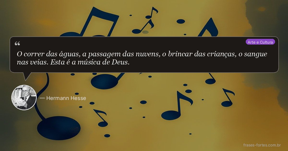 Frase de Hermann Hesse