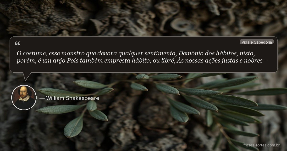 Frase de William Shakespeare