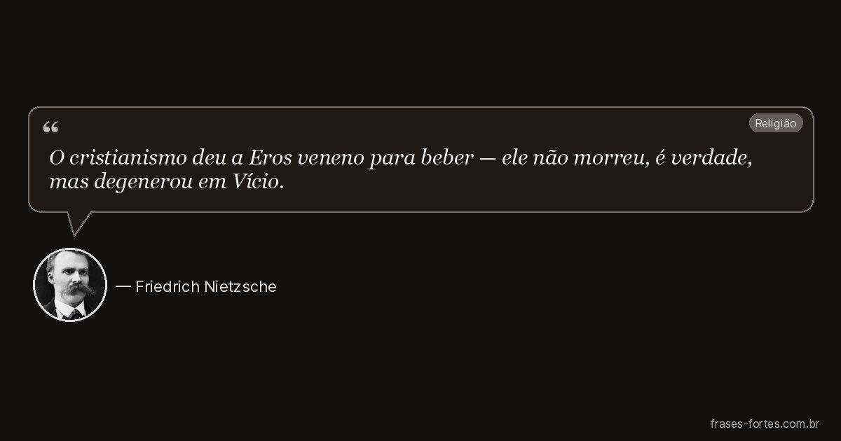 Frase de Friedrich Nietzsche
