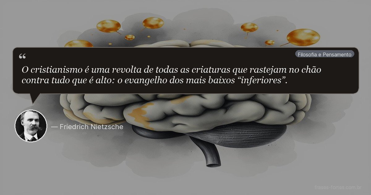 Frase de Friedrich Nietzsche