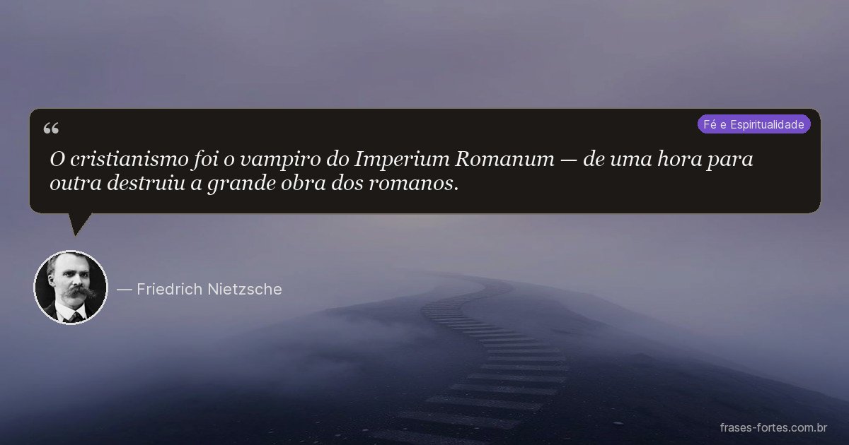 Frase de Friedrich Nietzsche