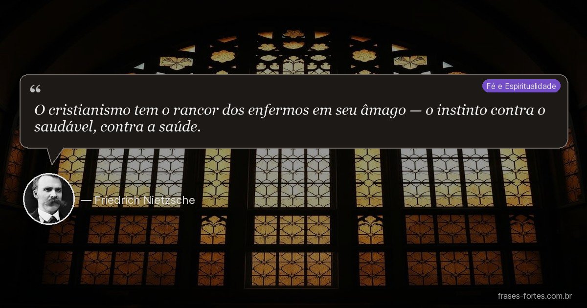 Frase de Friedrich Nietzsche