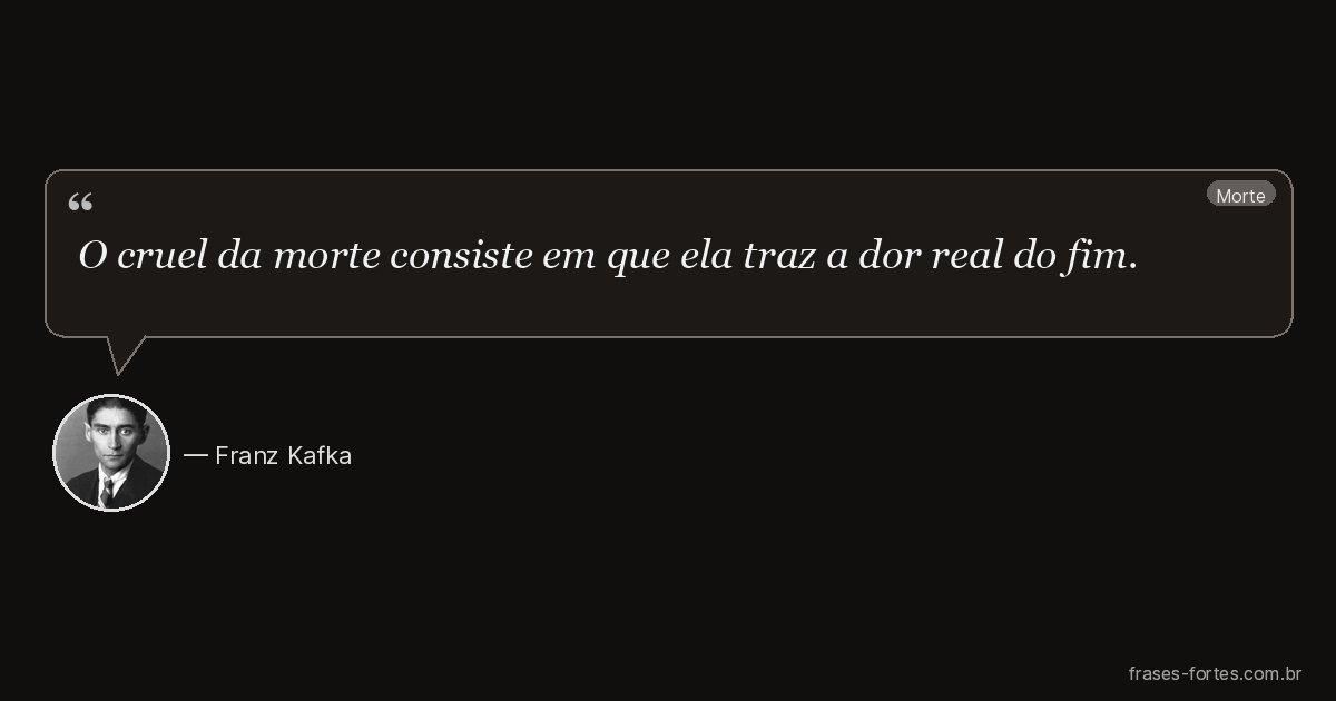 Frase de Franz Kafka