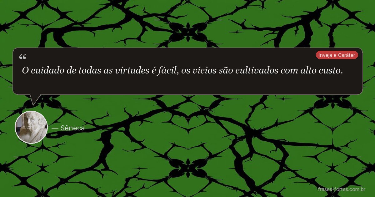 Frase de Sêneca