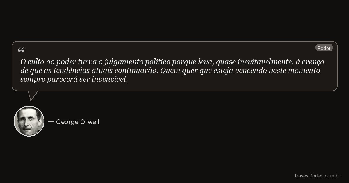 Frase de George Orwell