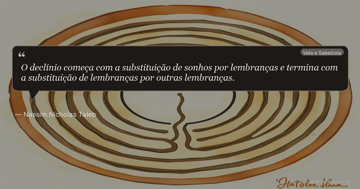 Frase de Nassim Nicholas Taleb