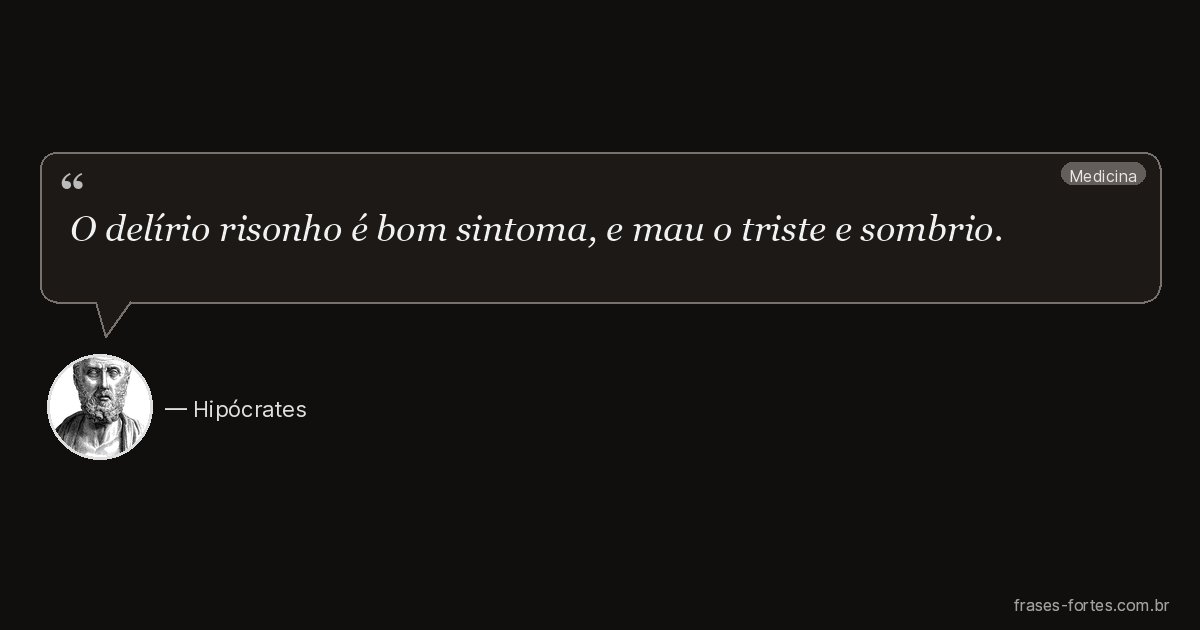 Frase de Hipócrates