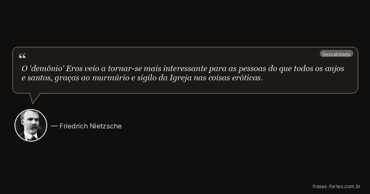 Frase de Friedrich Nietzsche