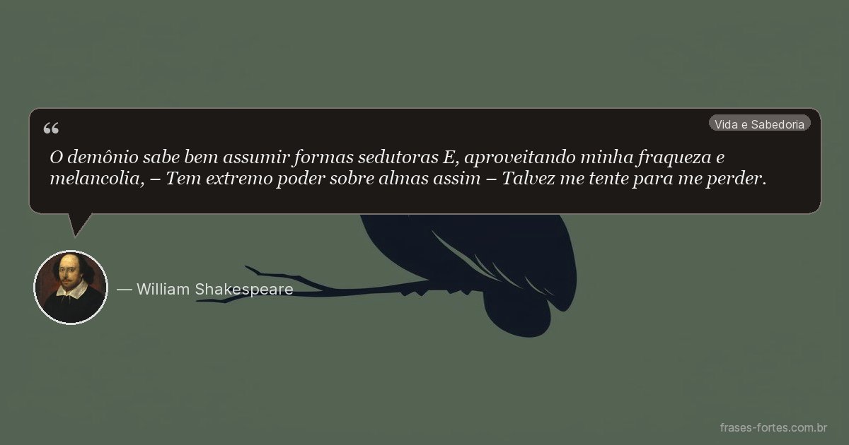 Frase de William Shakespeare