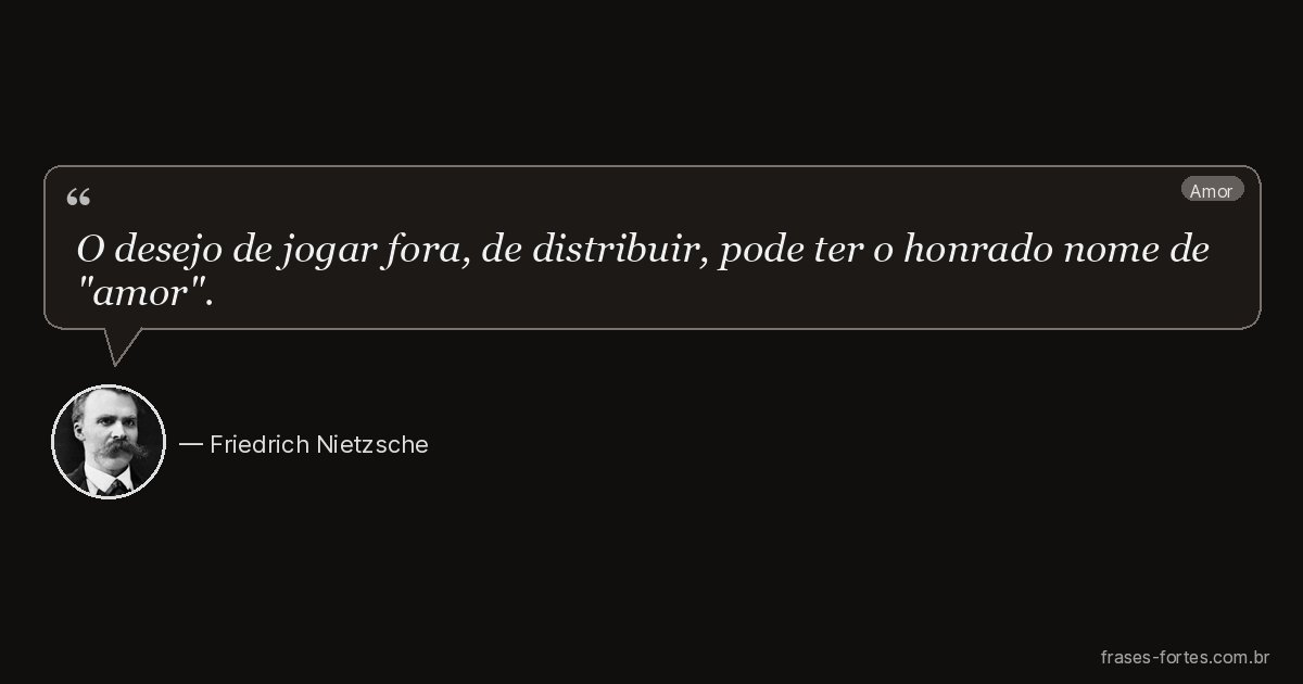Frase de Friedrich Nietzsche