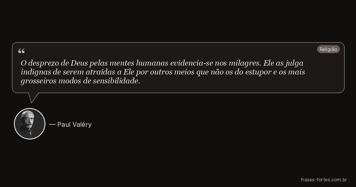 Frase de Paul Valéry