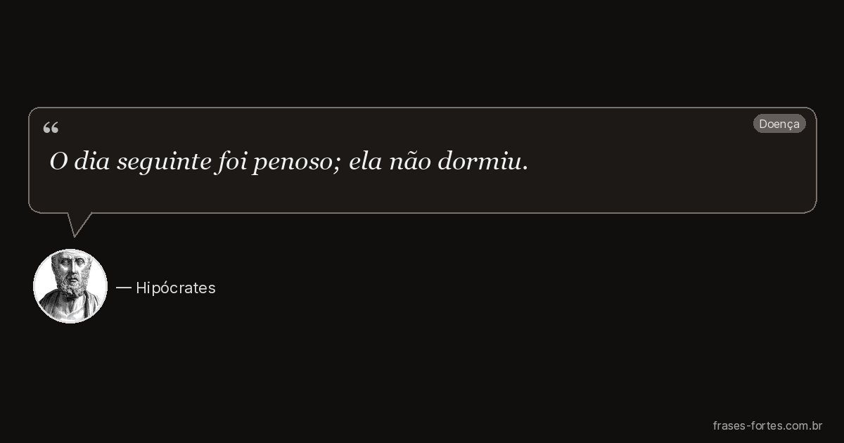 Frase de Hipócrates