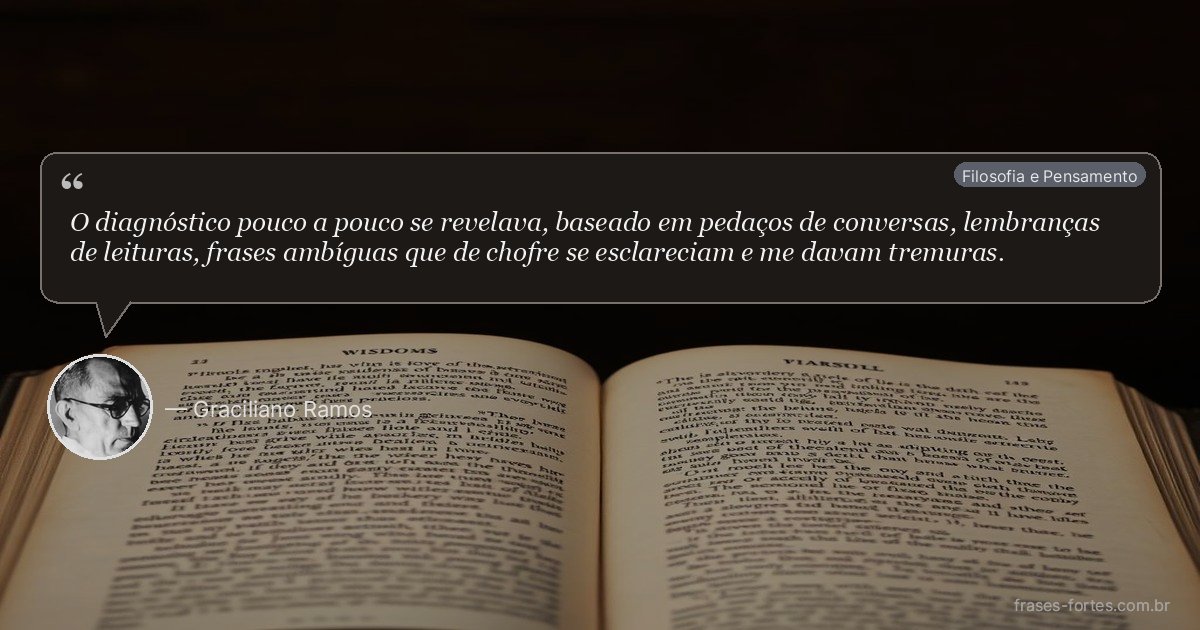 Frase de Graciliano Ramos